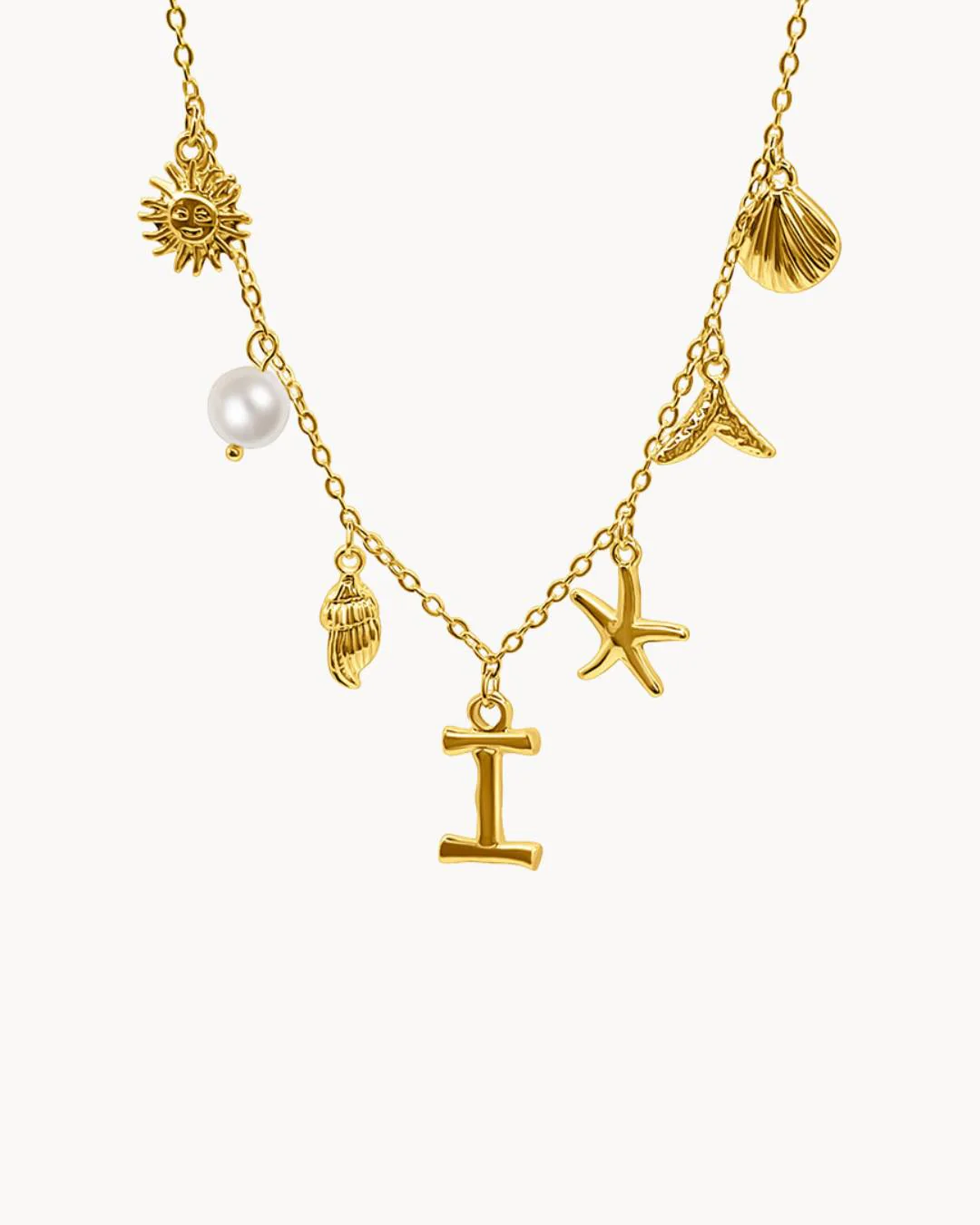 Capri Letter Necklace - Image 10