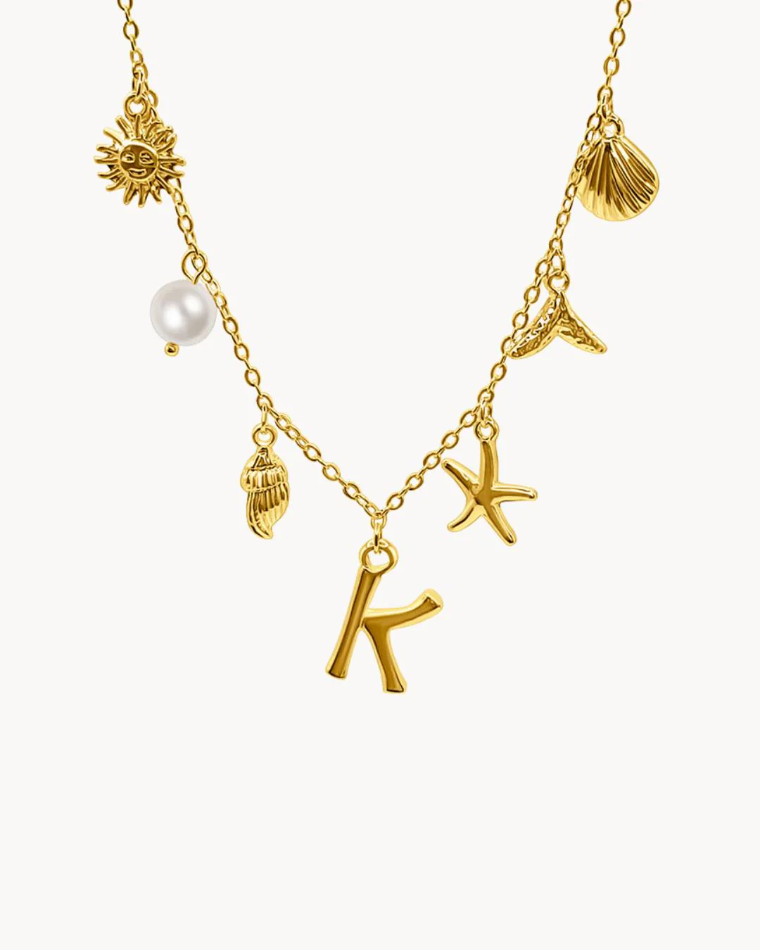 Capri Letter Necklace - Image 12