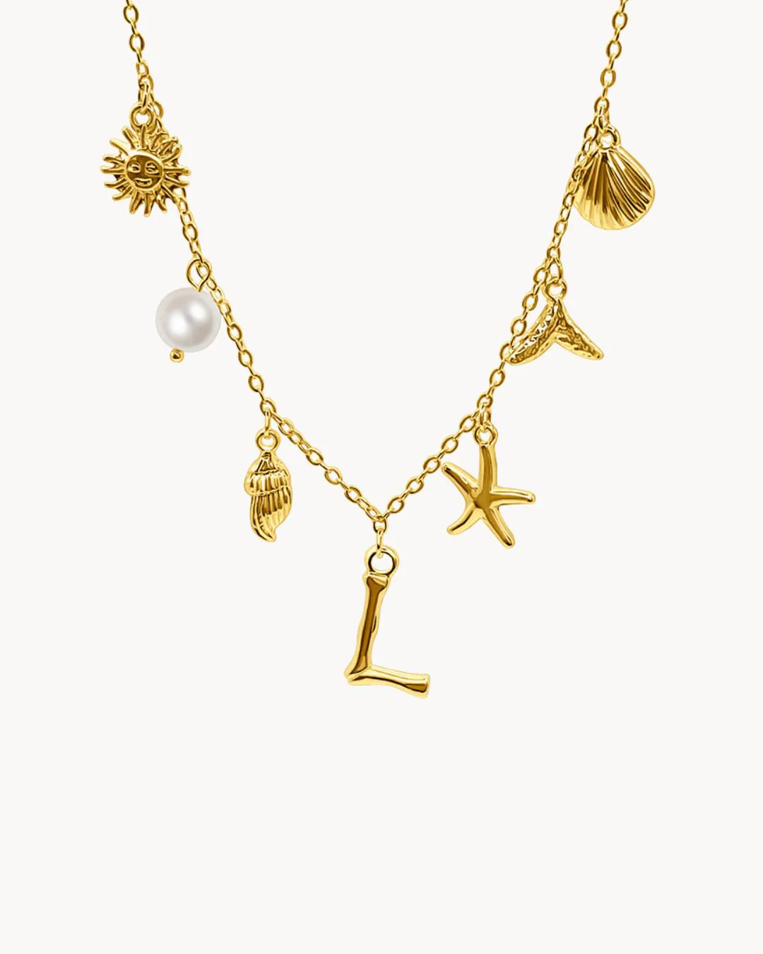Capri Letter Necklace - Image 13