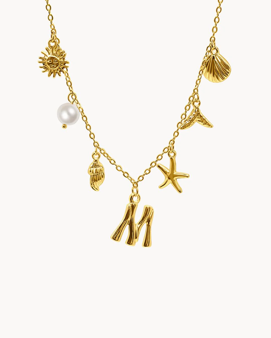 Capri Letter Necklace - Image 14