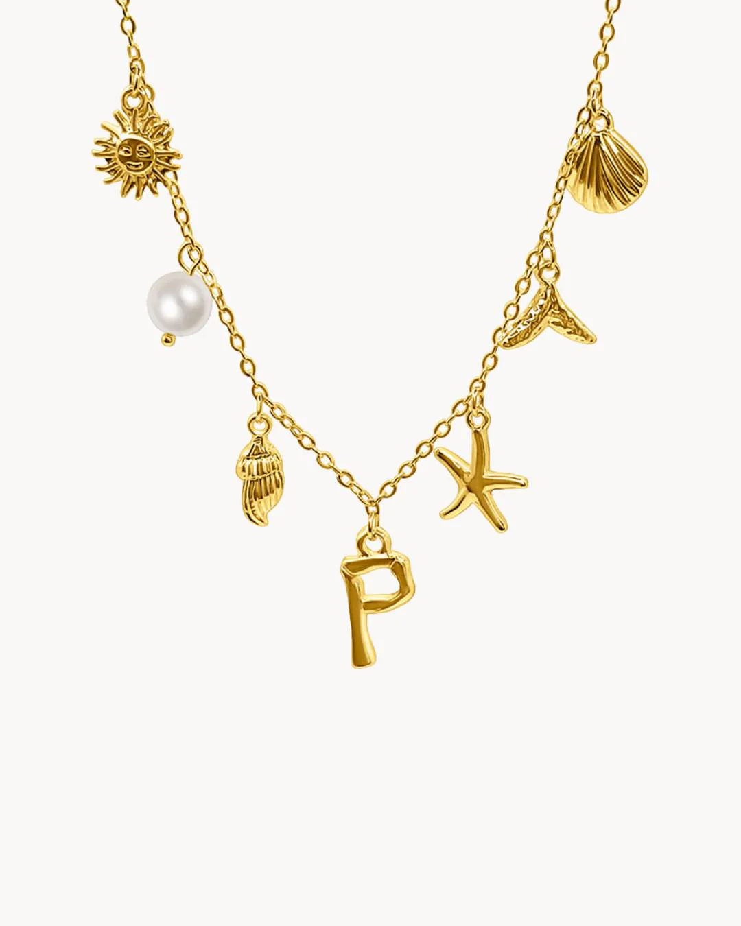 Capri Letter Necklace - Image 17