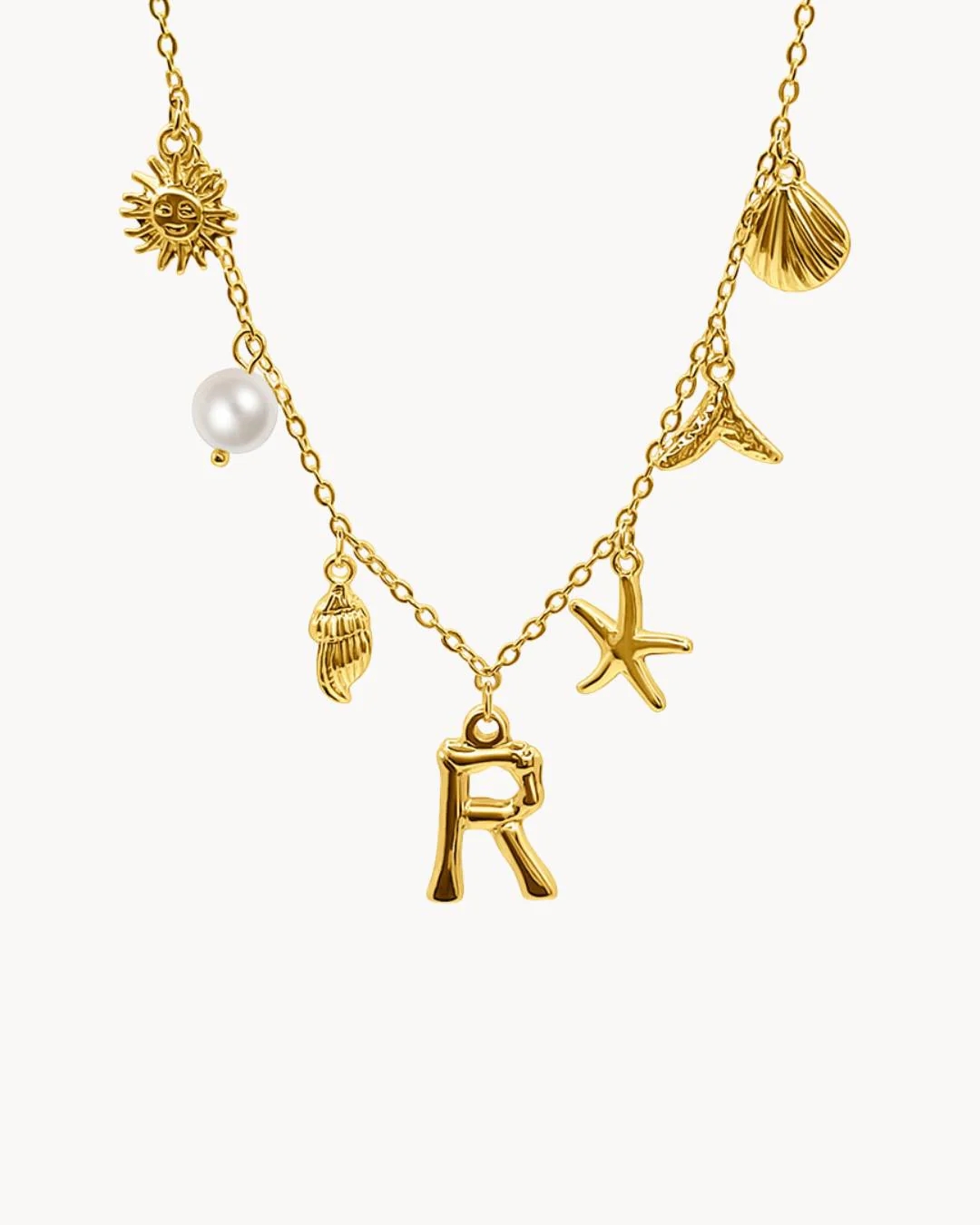 Capri Letter Necklace - Image 18