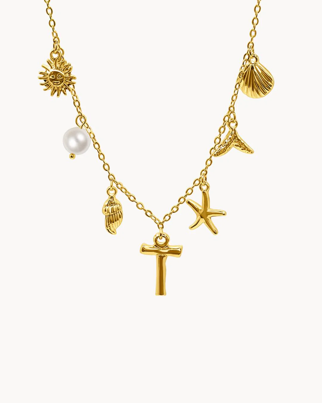Capri Letter Necklace - Image 20