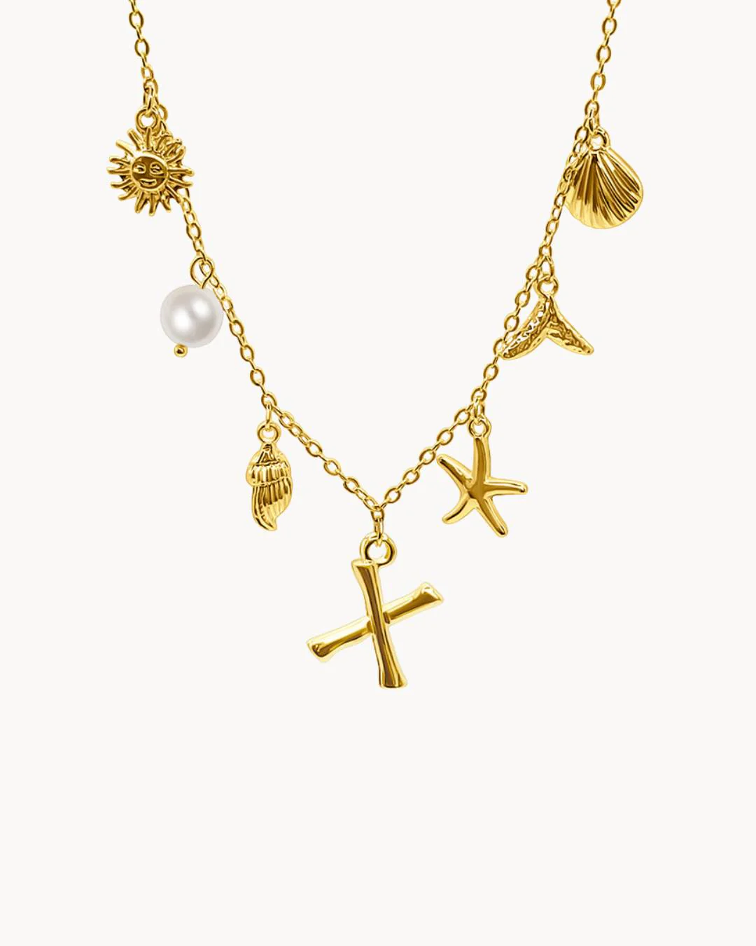 Capri Letter Necklace - Image 24