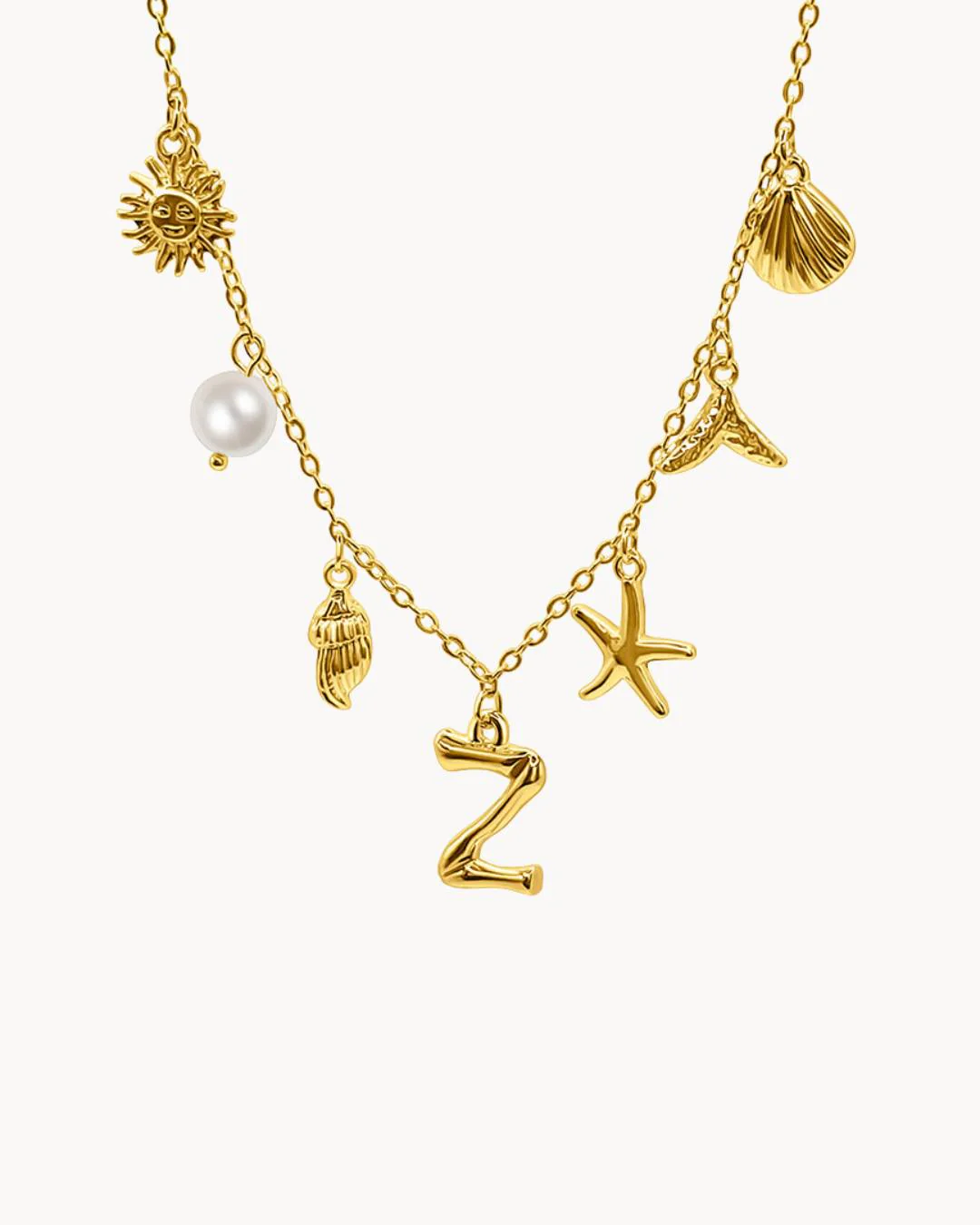 Capri Letter Necklace - Image 26