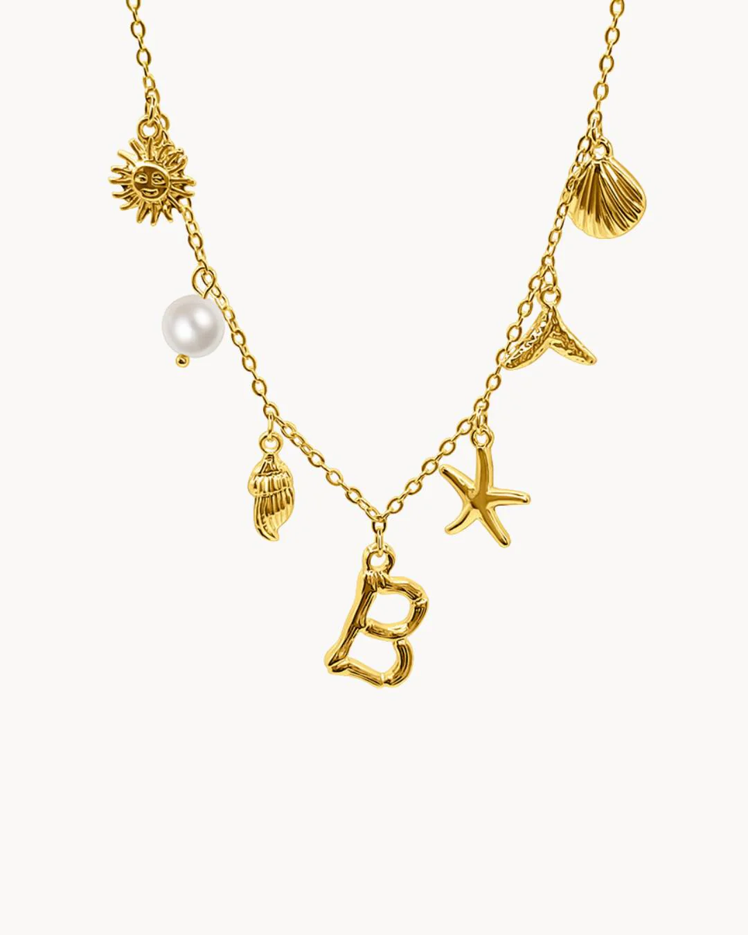 Capri Letter Necklace - Image 3