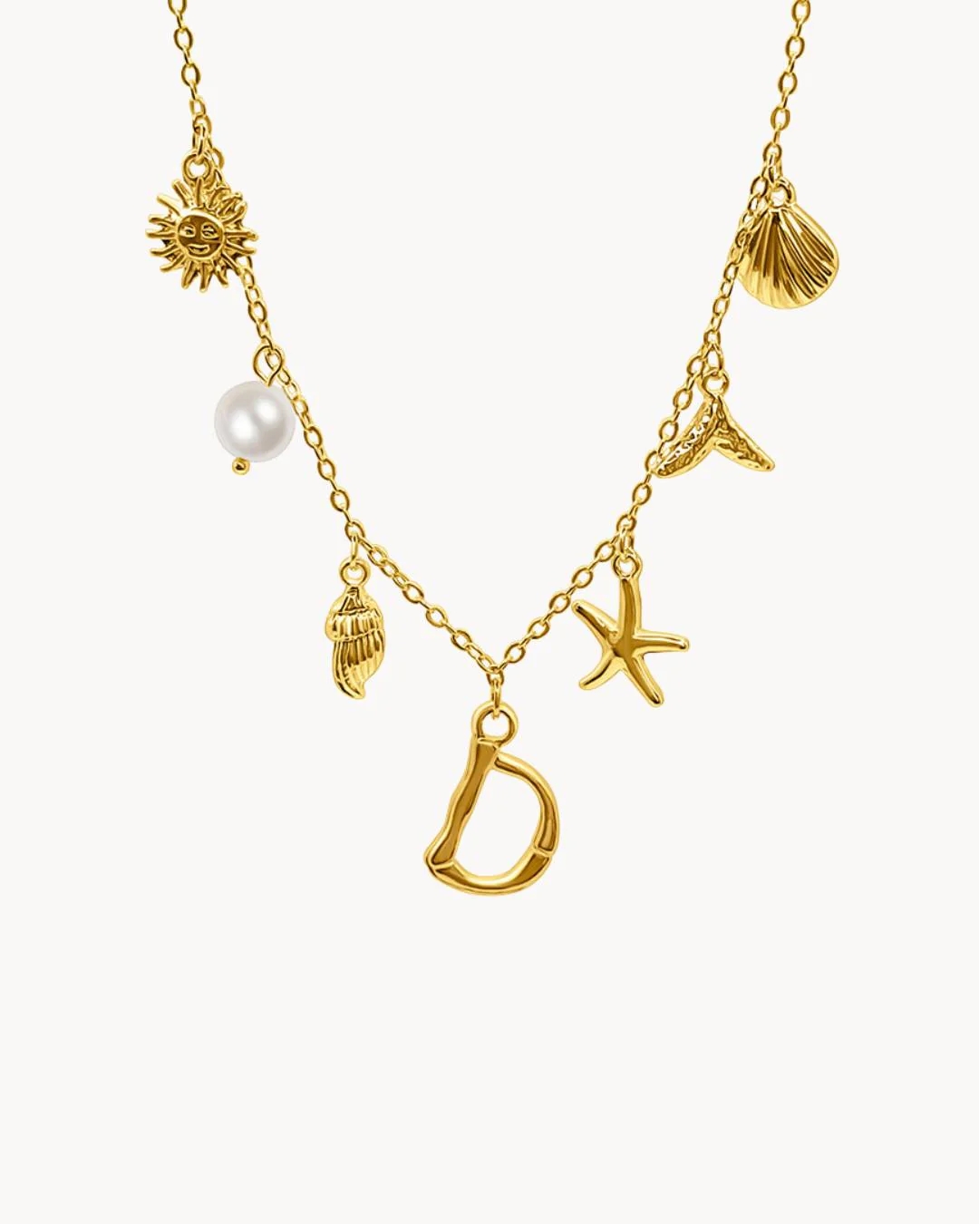 Capri Letter Necklace - Image 5
