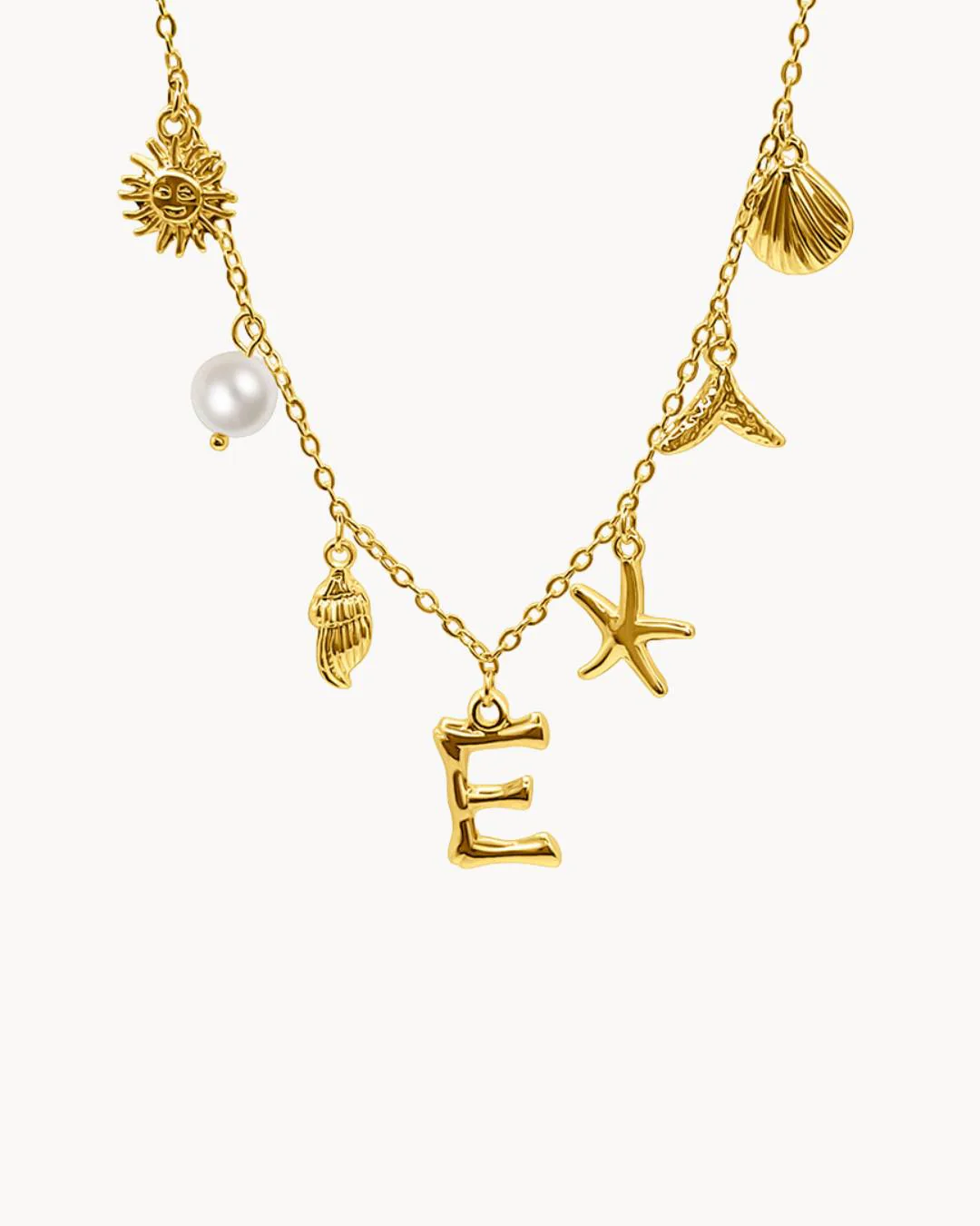 Capri Letter Necklace - Image 6